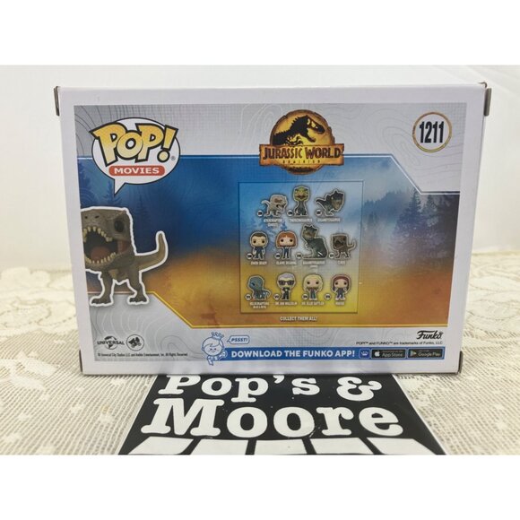 Funko Pop! Jurassic World: T Rex 1211 Vinyl Figure New With Box Defects. - Picture 4 of 14
